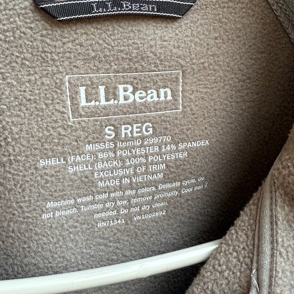 L.L. Bean Pathfinder Softshell Gray Zip-Up Jacket - Picture 6 of 6